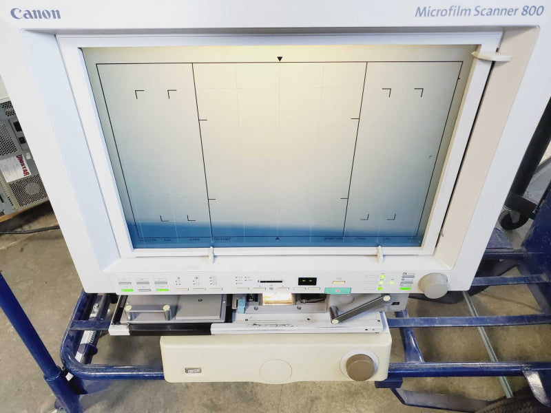 CANON MICROFILM SCANNER 800 [LARGE FORMAT MICROFILM MS800] (