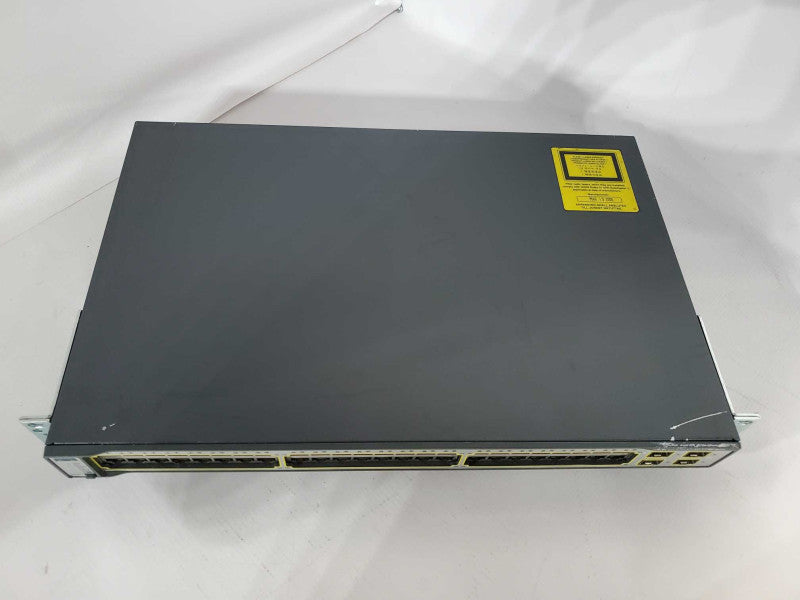 Cisco C3750 | 48-Port 10/100 Network Switch | WS-C3750-48TS-S )