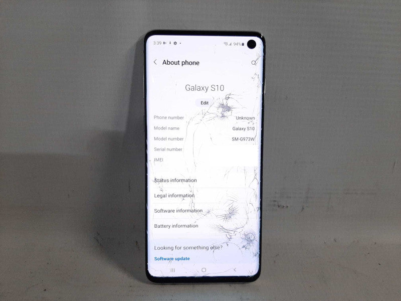Samsung Galaxy S10 128GB - Sky blue READ $