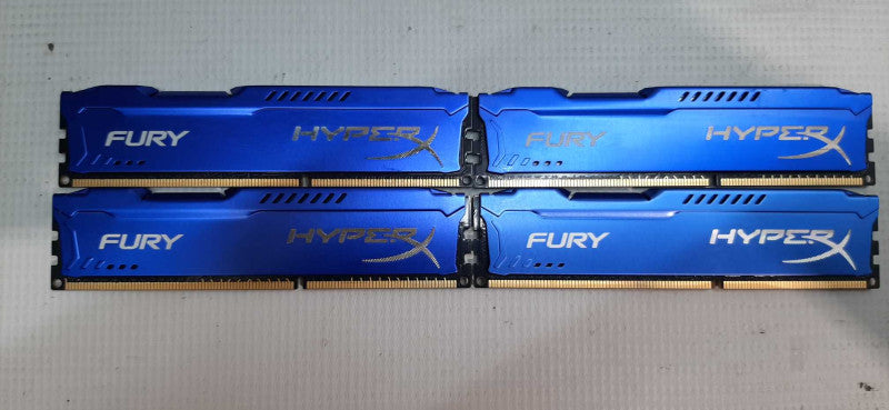 HyperX 16GB (4x4GB) DDR3 1600 Gaming RAM (HX316C10F/4) Q@