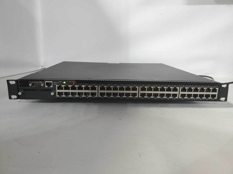Brocade FCX648-E-ADV FastIron 48 Gigabit Ports Managed Switch 1 x PSU )