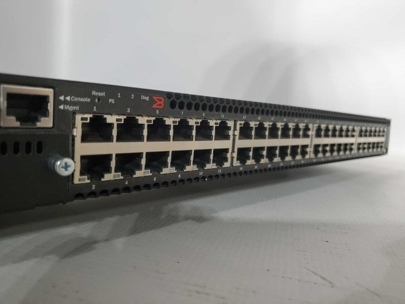 Brocade FCX648-E-ADV FastIron 48 Gigabit Ports Managed Switch 1 x PSU )