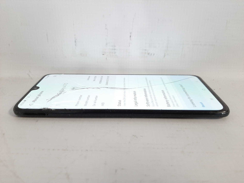 Samsung Galaxy A70 128GB - Black READ     $