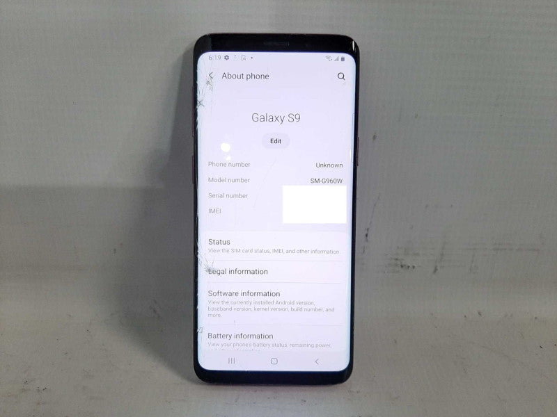Samsung Galaxy S9 64GB - Pink READ $
