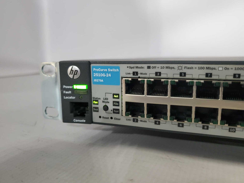 HP ProCurve 2510G-24 J9279A Switch 24 Port Gigabit + 4 x SFP Port Gigabit )