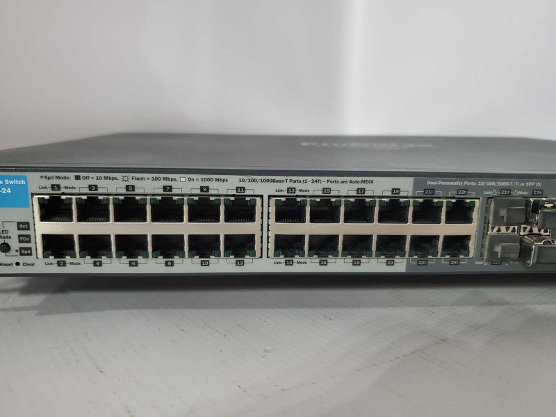 HP ProCurve 2510G-24 J9279A Switch 24 Port Gigabit + 4 x SFP Port Gigabit )