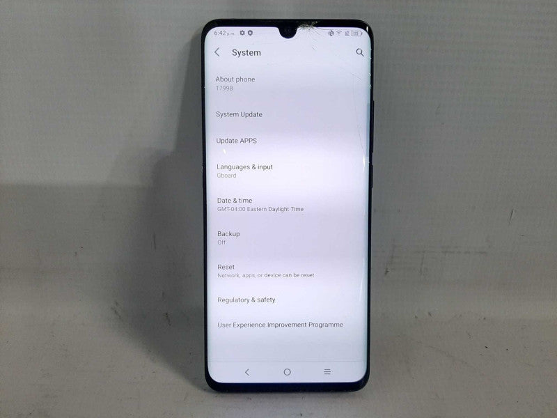 TCL 10 PRO(T799B) 128GB - Grey READ $