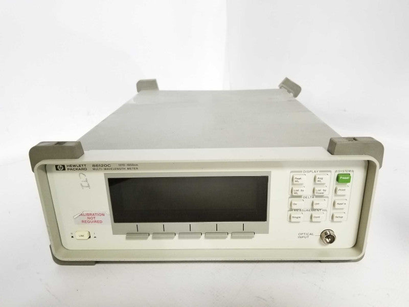 HP 86120C 1270-1650nm multi-wavelength meter, read _
