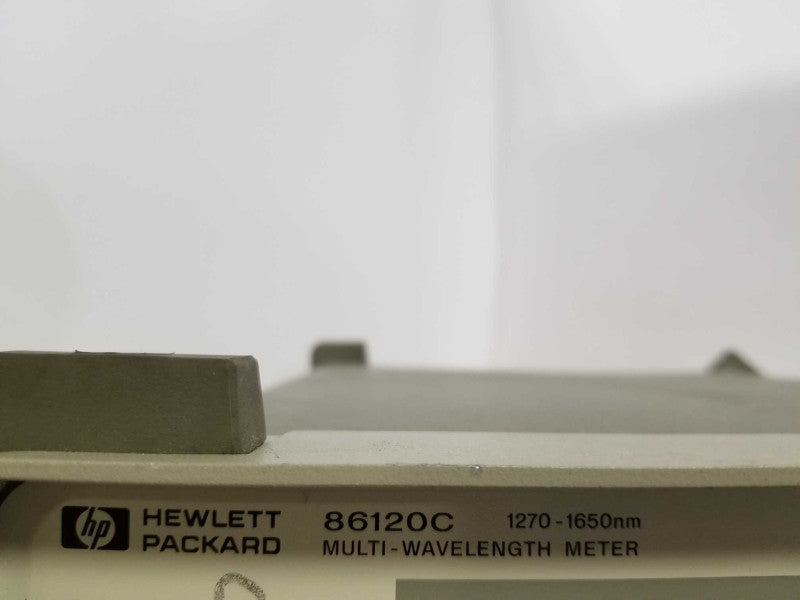 HP 86120C 1270-1650nm multi-wavelength meter, read _