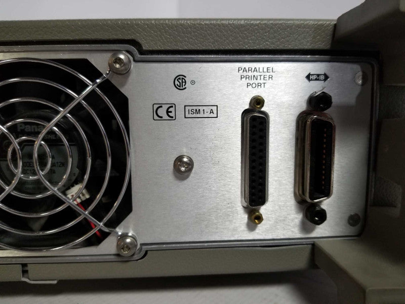 HP 86120C 1270-1650nm multi-wavelength meter, read _