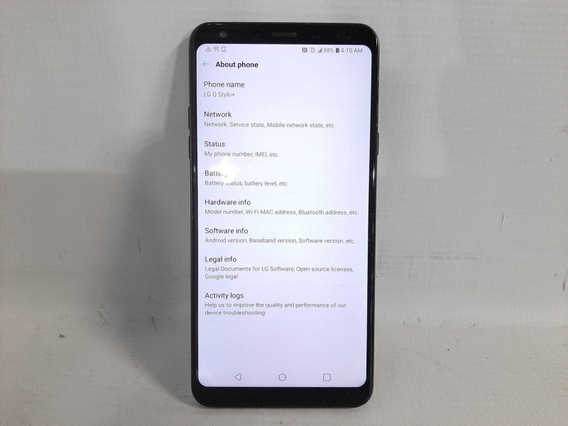 LG Q Stylus+ 32GB - Black  $
