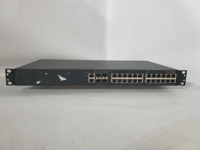 Brocade ICX6430-24 24-Port RJ45 Gigabit Ethernet 4x 1GbE SFP Stackable Switch )