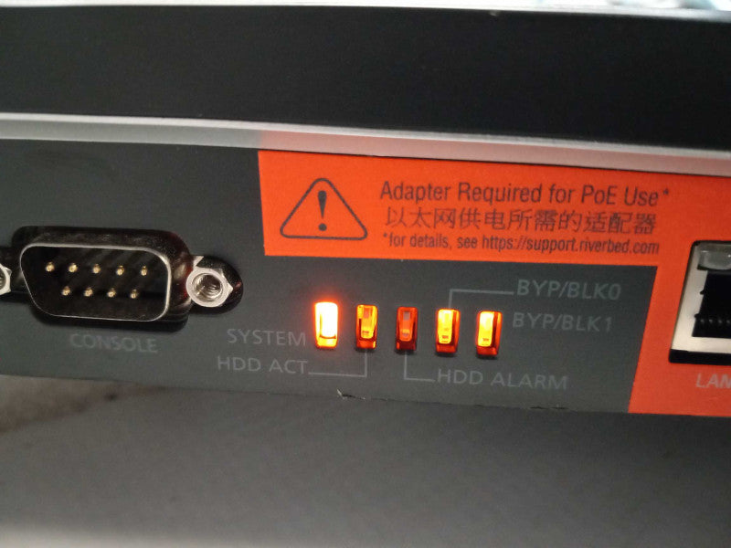 Riverbed Steelhead CX-755 Network Appliance Accelerator Q