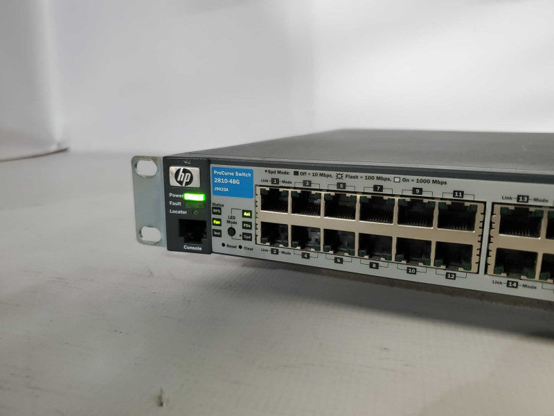 HP ProCurve J9022A 2810-48G 48 Port Gigabit Switch )