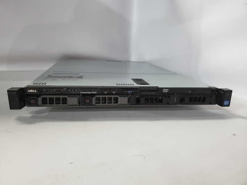 Dell PowerEdge R420 1x Xeon E5-2470 v2 @ 2.40GHz 32 GB Ram H310 Mini 2x PSU )