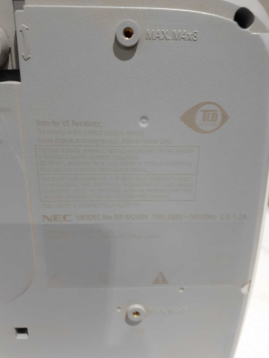 NEC NP-M260X HDMI LCD PROJECTOR &