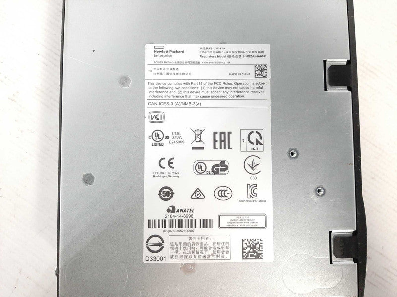 HPE OfficeConnect 1420 24-Port Gigabit Switch JH017A $