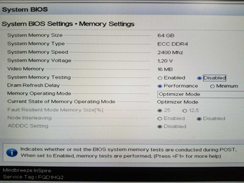Dell OEMR R740, 1x Xeon Gold 5118 2.3GHz, 64GB, H730p Mini, 8x 1.2TB HDDs _