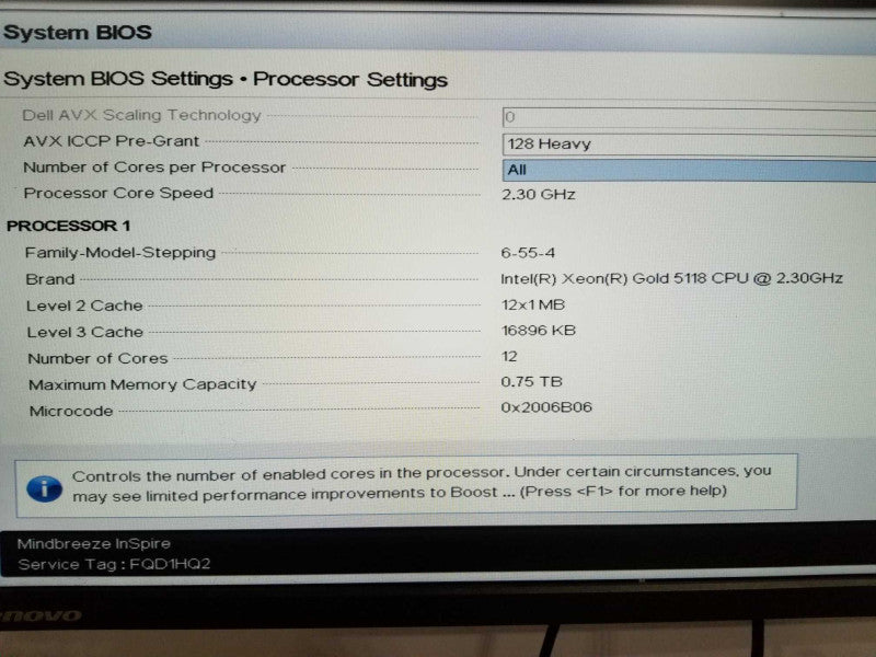 Dell OEMR R740, 1x Xeon Gold 5118 2.3GHz, 64GB, H730p Mini, 8x 1.2TB HDDs _