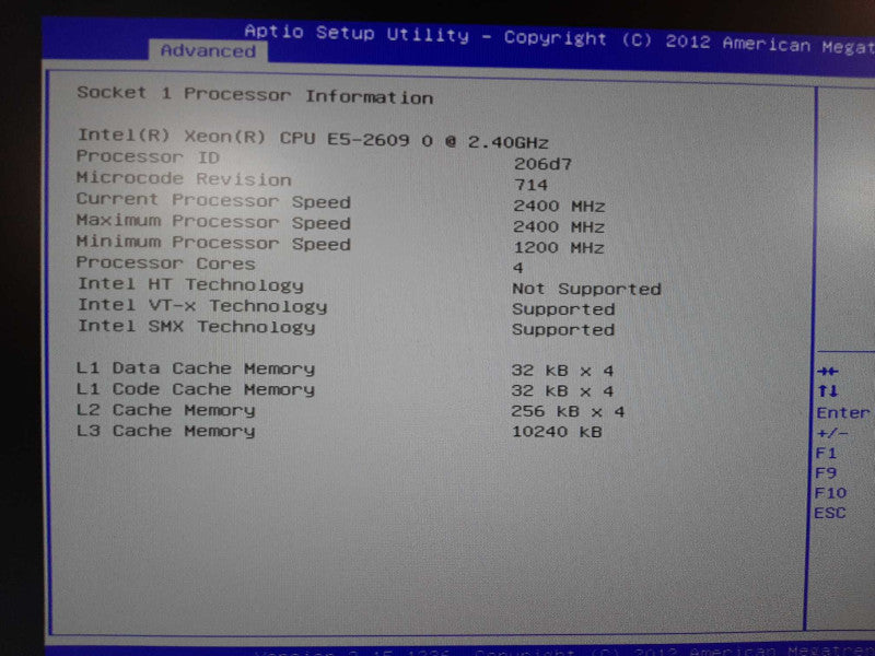 Cisco C220 M3BE 2x Xeon E5-2609 @ 2.4GHz 32GB ECC DDR3 No HDD READ $