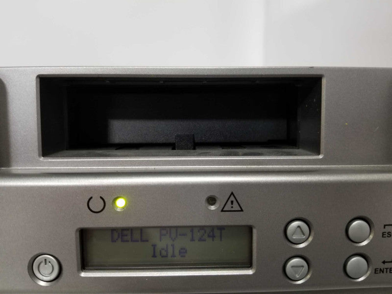 Dell PowerVault 124T 16-Slot DW33F LTO5 SAS Autoloader Tape Drive, Read _