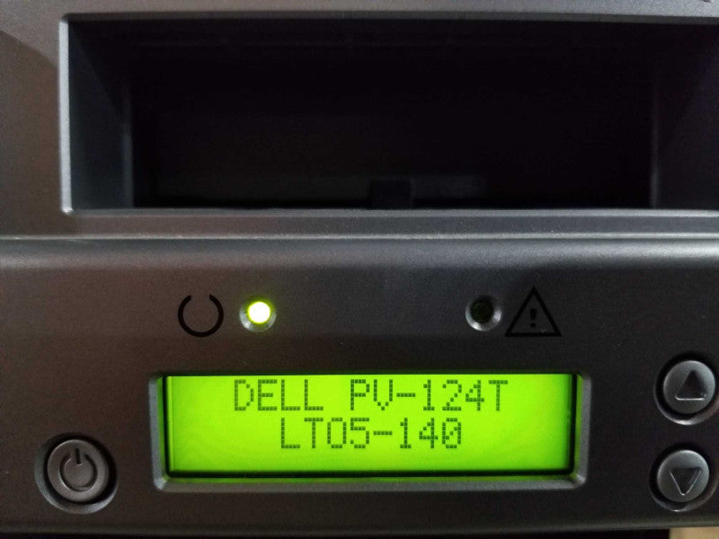 Dell PowerVault 124T 16-Slot DW33F LTO5 SAS Autoloader Tape Drive, Read _