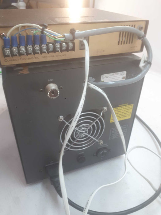 ICOM PS-80 POWER SUPPLY BASE STATION with ICOM IC-A200 RADIO with CS-900