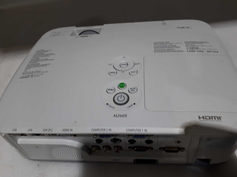 NEC NP-M260X HDMI LCD PROJECTOR &