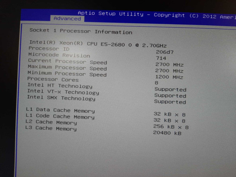 Cisco C240 M3 2x Xeon E5-2680 @ 2.7GHz 32GB ECC DDR3 No HDD Q$