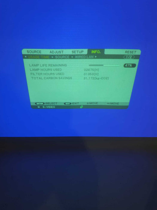 NEC M271X NP15LP HDMI Projector Display screen Projector &