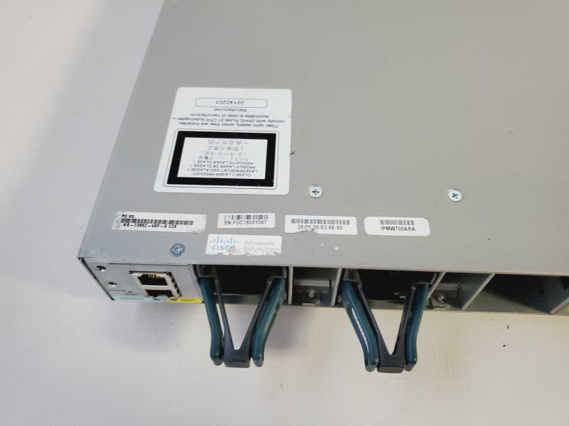 Cisco Catalyst 3850 WS-C3850-48P-S 48 Port PoE Switch 1x 715W PSU [Read] (
