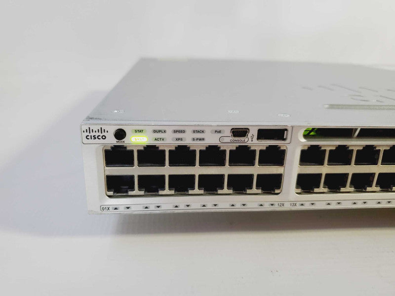 Cisco Catalyst 3850 WS-C3850-48P-S 48 Port PoE Switch 1x 715W PSU [Read] (