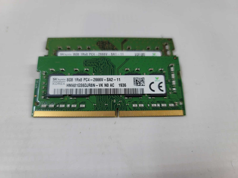 16GB (2x 8GB) 1Rx8 PC4 SK hynix 2666V-SA2-11 Î²