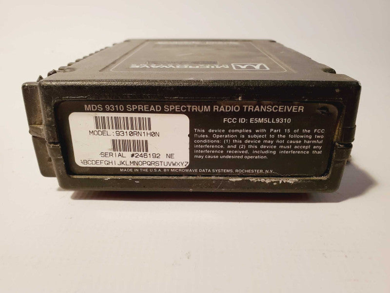 MICROWAVE DATA SYSTEMS MDS 9300 SERIES TRANSCEIVER 9310MN1H0N (