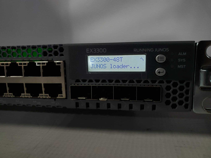 Juniper EX3300-48T 48 Port Gigabit Ethernet Switch *READ* Q)