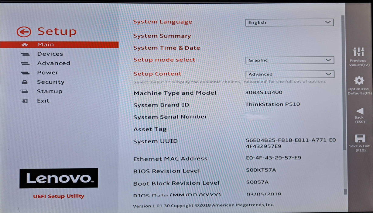 Lenovo ThinkStation P510 | Xeon E5-1620 v4, 32GB DDR4, No HDD/GPU *READ*