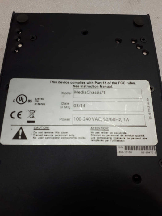 IMC MediaChassis/1 Fiber Optic Media Converter &
