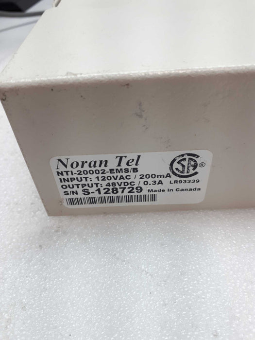 NORAN TEL NTI-20002-EMS/B 2 POSITION EQUIPMENT &