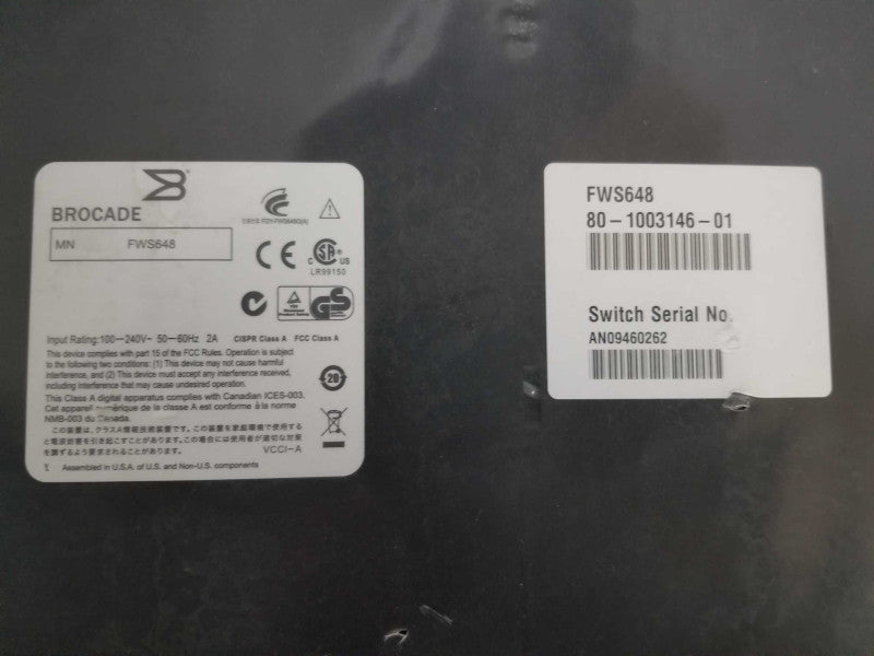 Brocade FWS648 48-Port Switch _