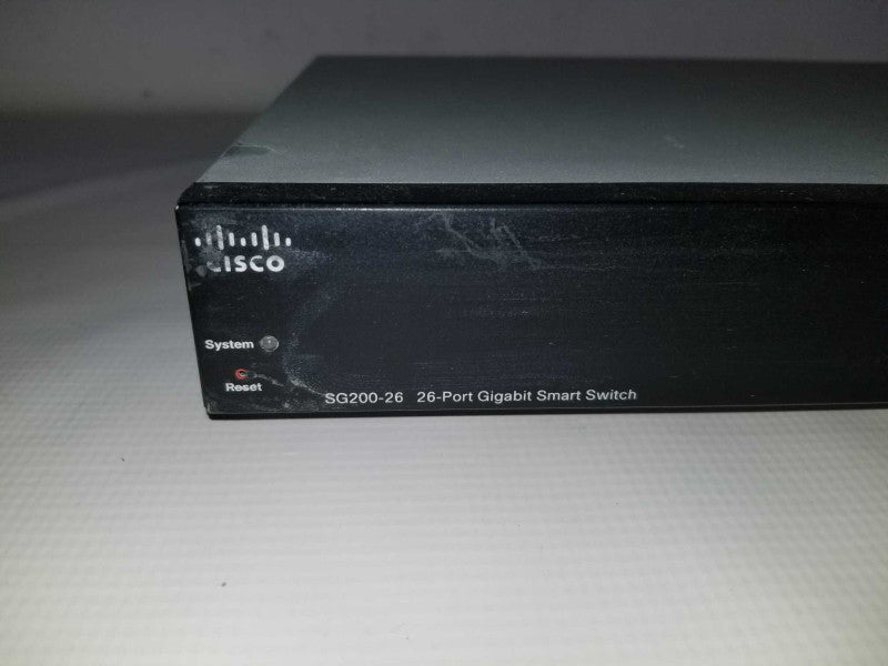 Cisco SG200-26x port Gigabit Smart Switch - Factory Reset #