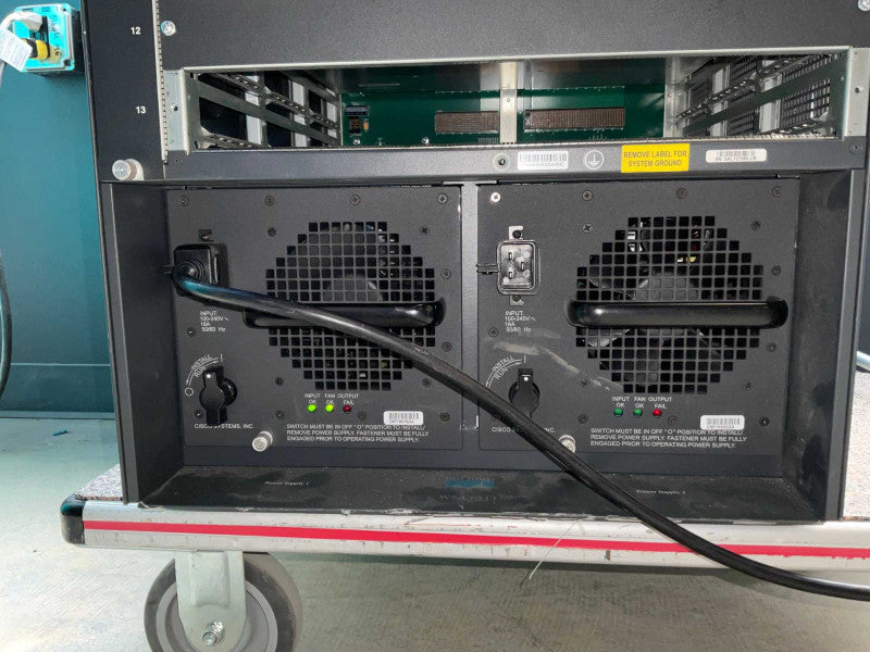 Cisco Catalyst-6513 9x WS-X6348 & 2x WS-X6K-SUP2-2GE -
