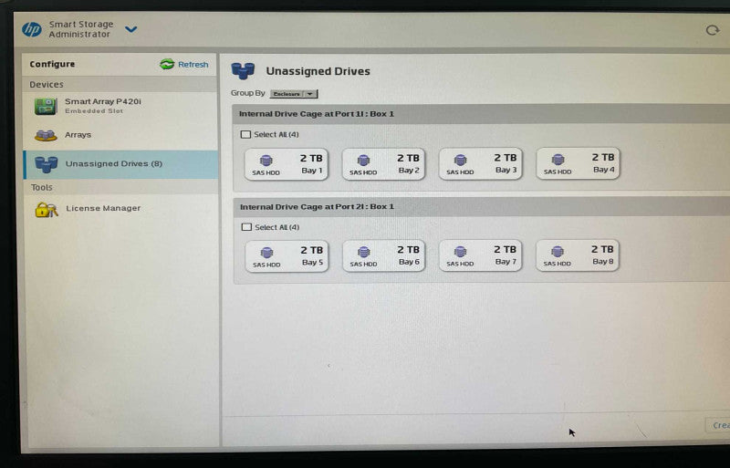 HP DL380p Gen8 2x  Intel Xeon E5-2665 @2.40GHz 16GB RAM  -