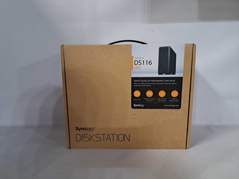 Synology DiskStation DS116 1-Bay NAS Enclosure (No HDD) )