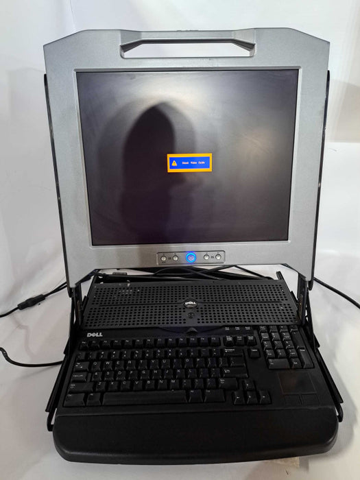 Dell 17FP 17\\" 1U Rackmount KMM Console C4P5V, FY452, RU943, PDJCN )