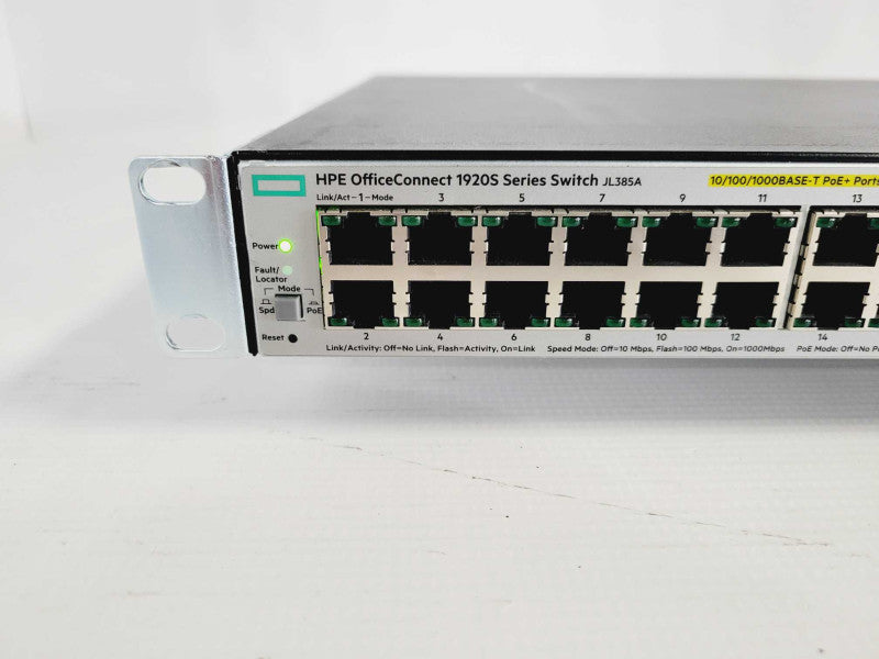 HP Enterprise OfficeConnect 1920S 24 Port POE Ethernet Switch JL385A =