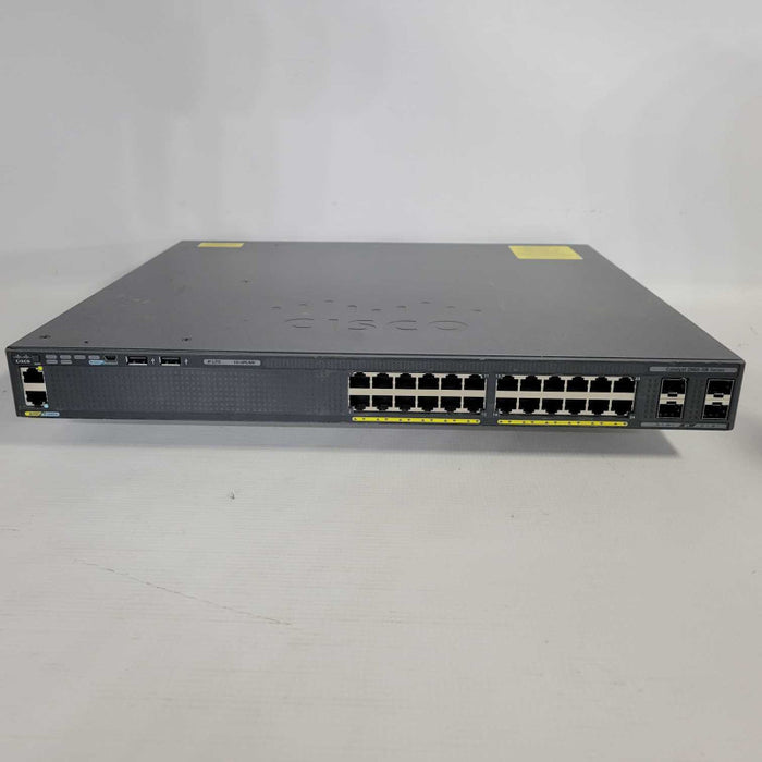 Cisco WS-C2960XR-24TS-I 24-Ports Managed Ethernet Switch READ =