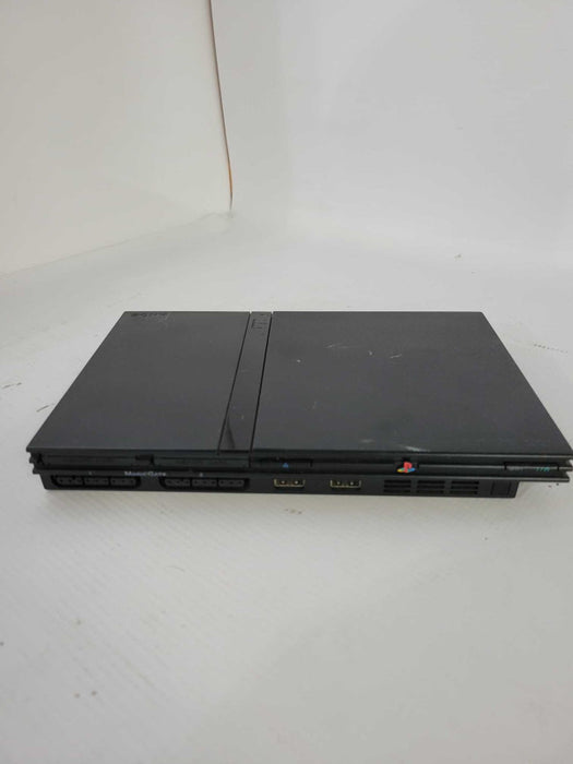 Sony PlayStation 2 PS2 Slim Black Console For Parts SCPH-70001 (AS-IS)
