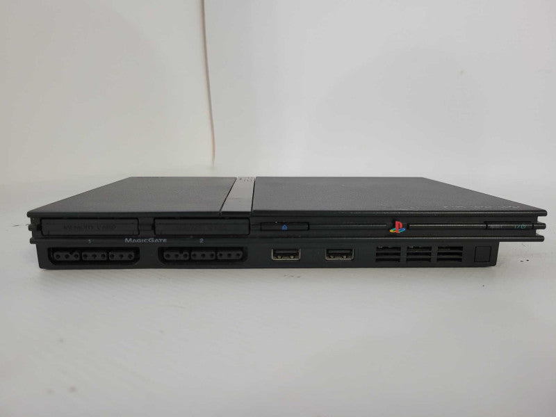 Sony PlayStation 2 PS2 Slim Black Console For Parts SCPH-70001 (AS-IS)