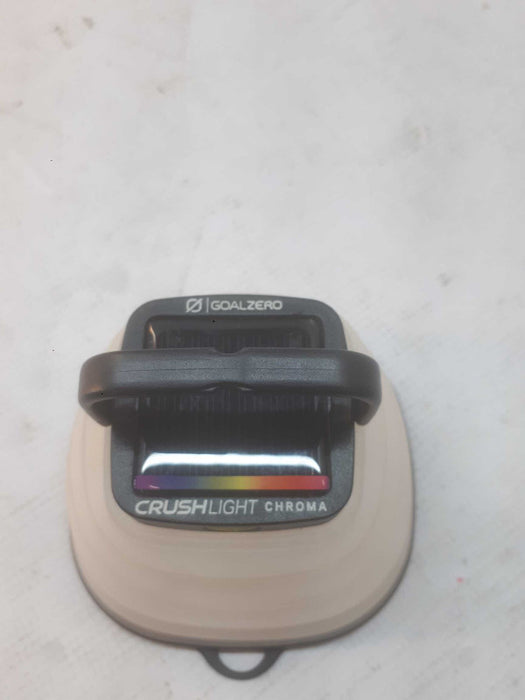 GoalZero CrushLight Chroma Collapsible Solar Lantern #32013 with 6 Color Mode