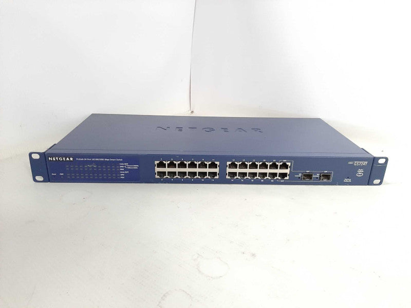 NetGear Prosafe 24 Port Gigabit Network Switch GS724T V2 $